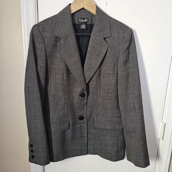 Rafaella 100% Wool Blazer Size 6 Academia Hunting Academic Heritage Equestrian - Picture 1 of 5